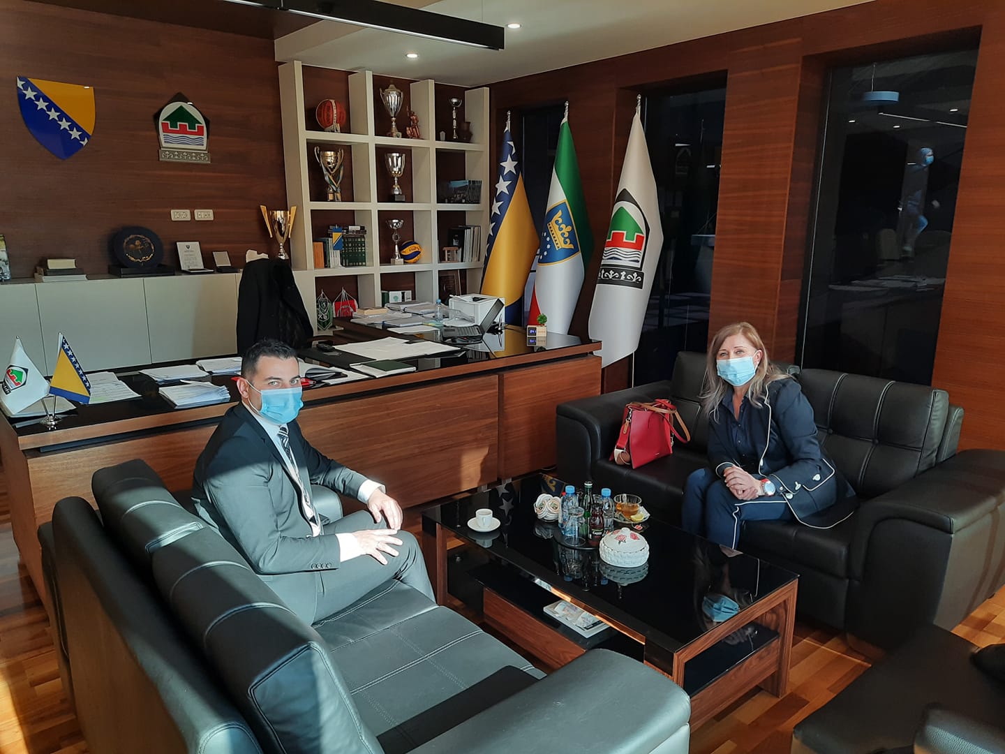Upriličen prijem za Medinu Alić, predsjednicu Udruženja građana “Ona je svjetlost”